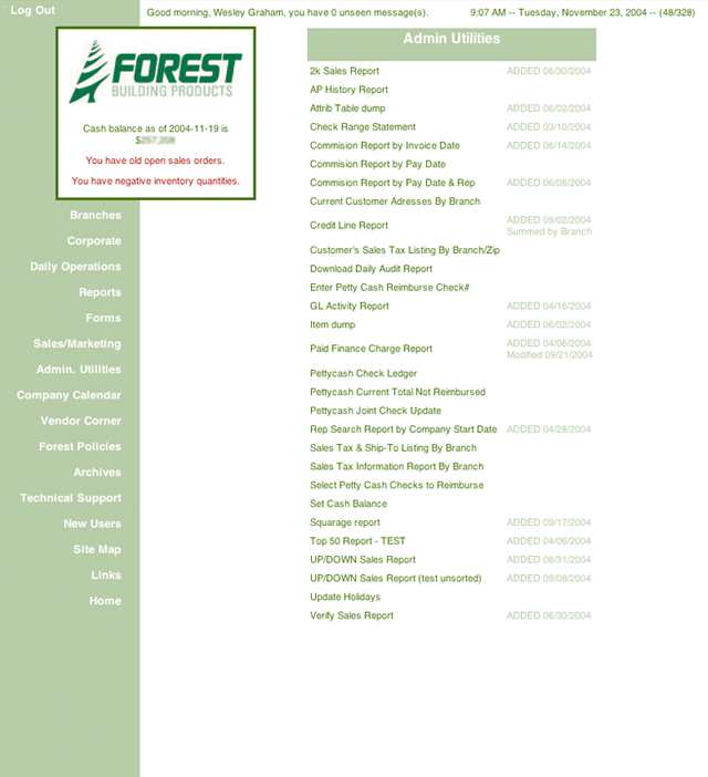Forest Building Products Identity