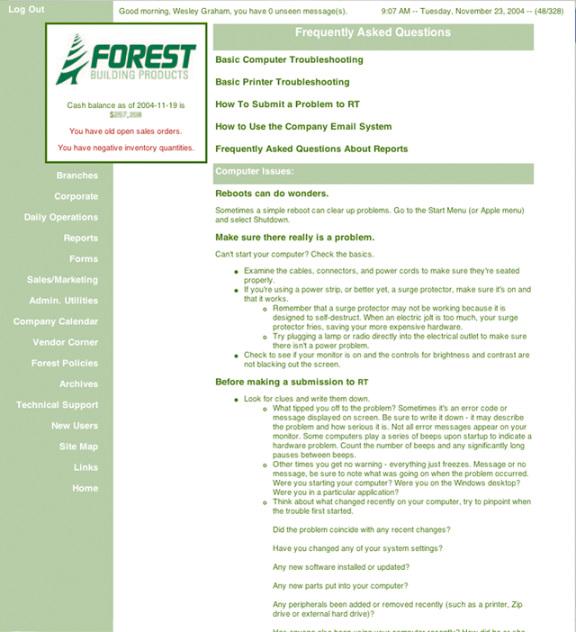 Forest Building Products Identity