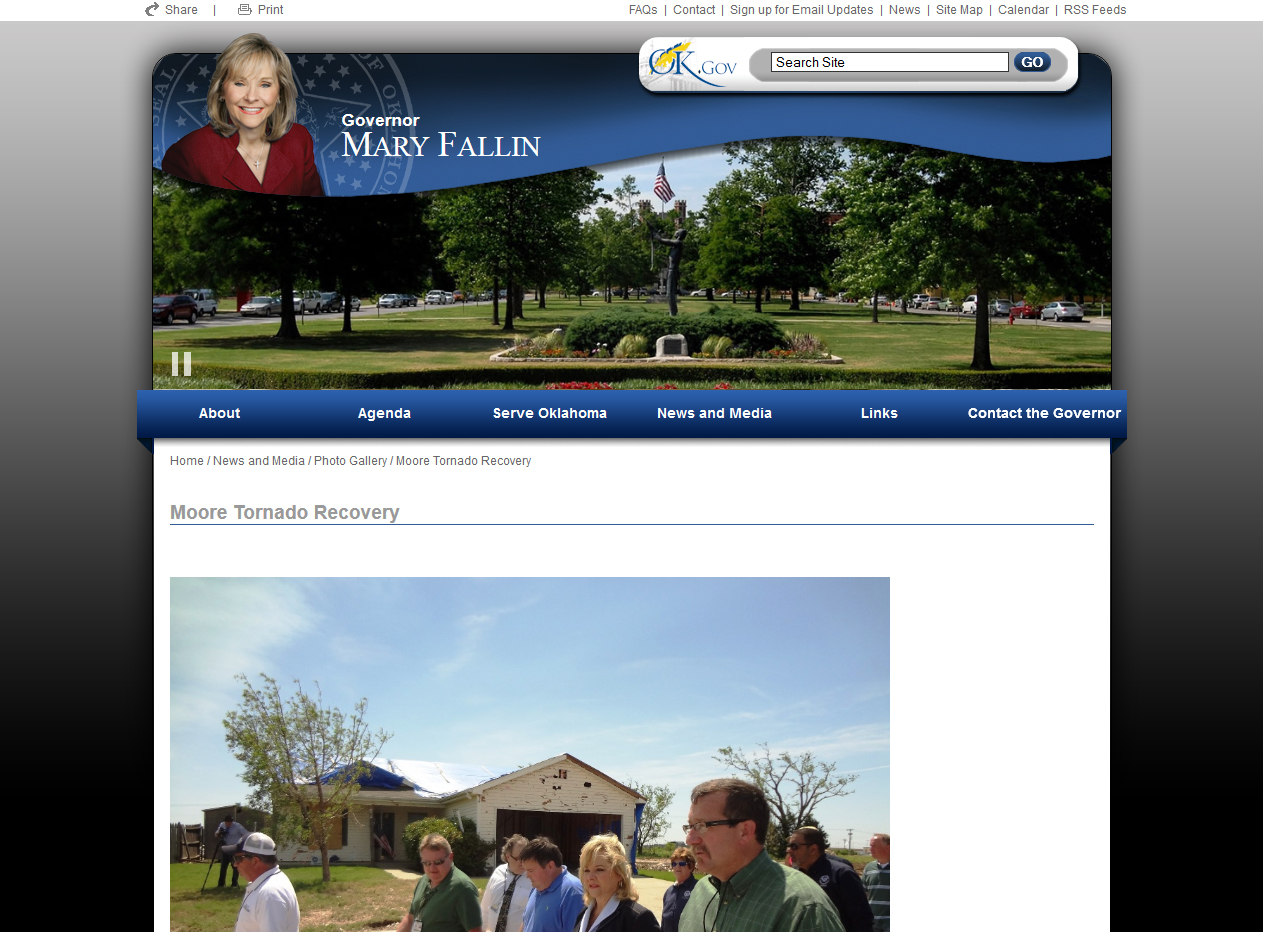 Governor's Website