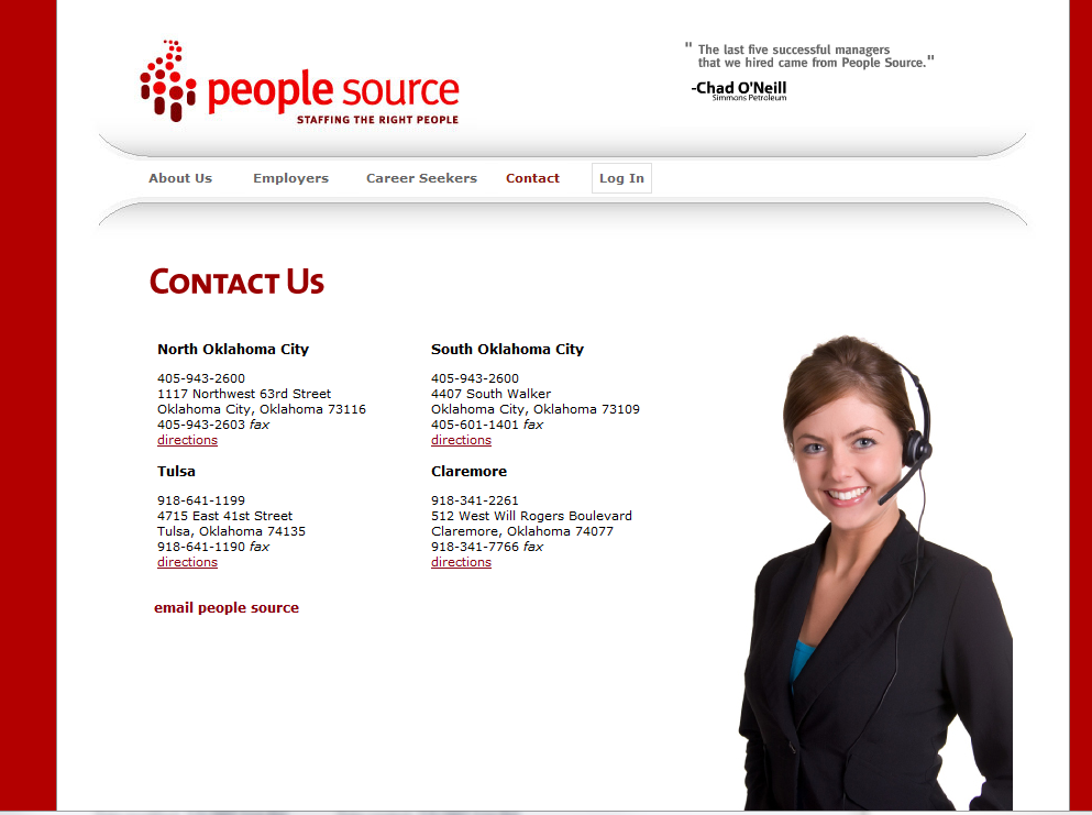 People Source Website